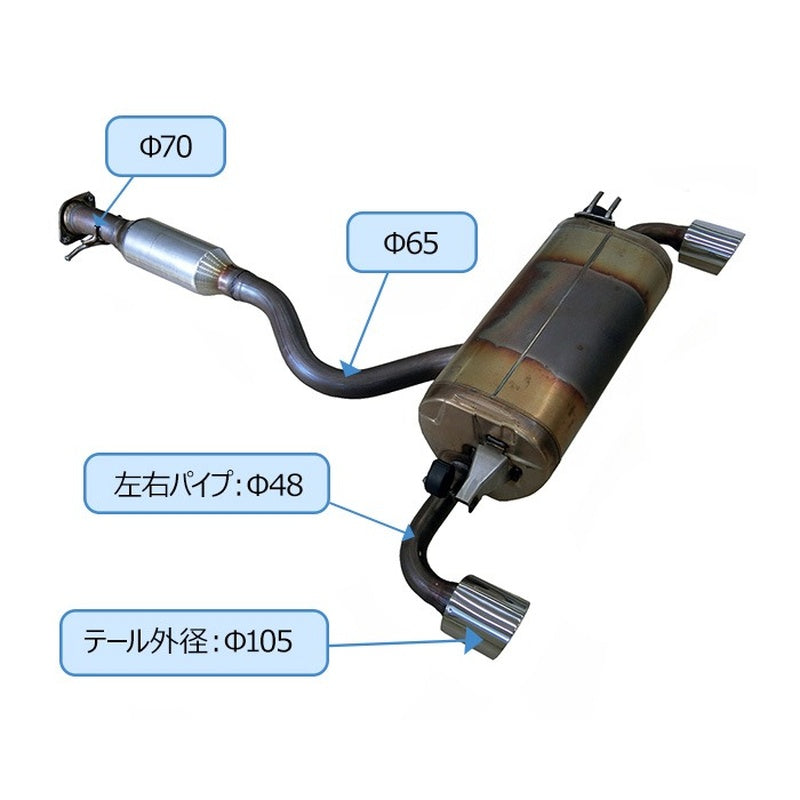 HKS Super Turbo Muffler GRヤリス Gen2 後期 GXPA16 24/04- 【31029-AT017】 マフラー Super Turbo Muffler エッチケーエス スーパーターボマフラー