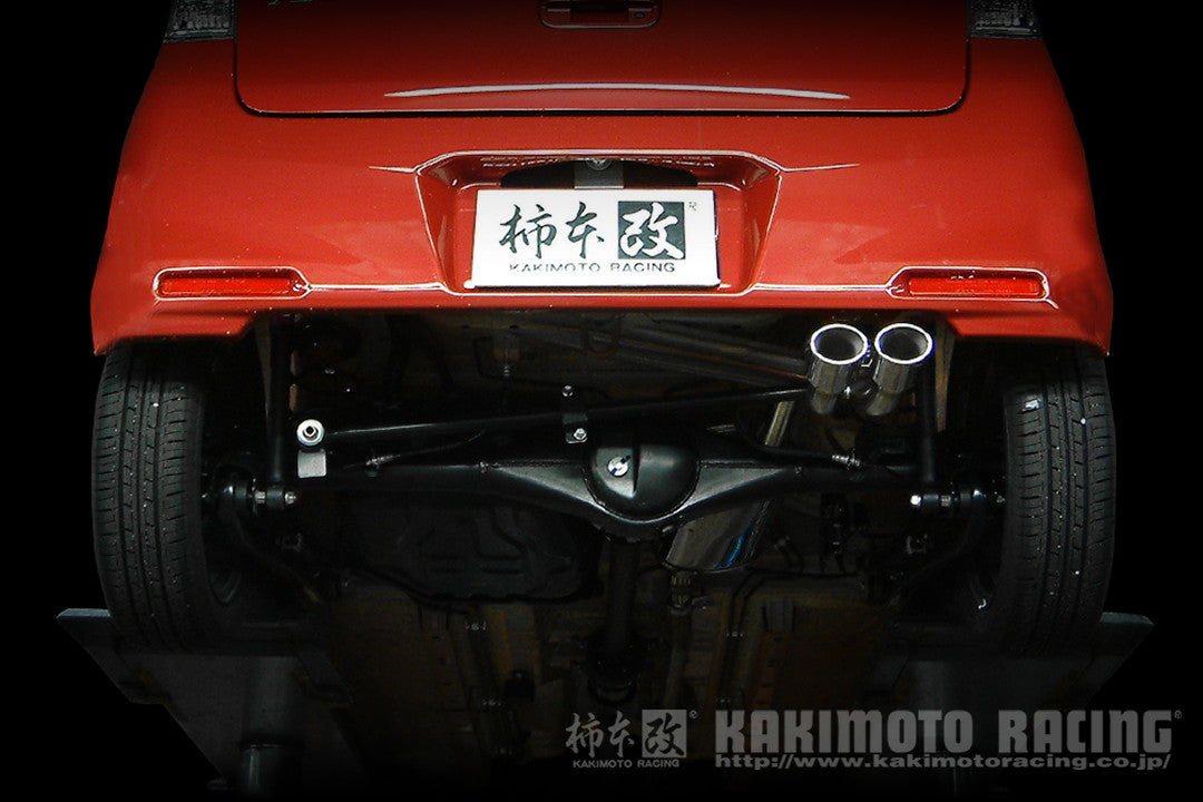 柿本改 KRnoble Ellisse クリスタルAB フレアカスタムスタイル DBA-MJ34S 2012/10〜2014/8 【S52332B】 マフラー カキモト カキモト KRノーブルエリッセ クリスタルAB