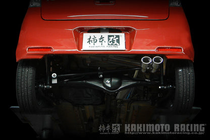 柿本改 KRnoble Ellisse クリスタルAB ワゴンRスティングレー DBA-MH34S 2012/9〜2015/8 【S52332B】 マフラー カキモト カキモト KRノーブルエリッセ クリスタルAB