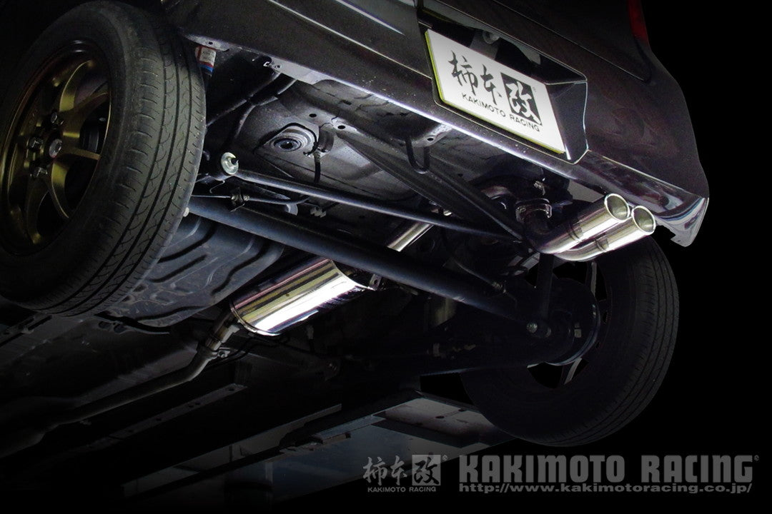 柿本改 KRnoble Ellisse クリスタル フレアカスタムスタイル DAA-MJ44S 2014/8〜2017/3 【S52332A】 マフラー カキモト カキモト KRノーブルエリッセ クリスタル
