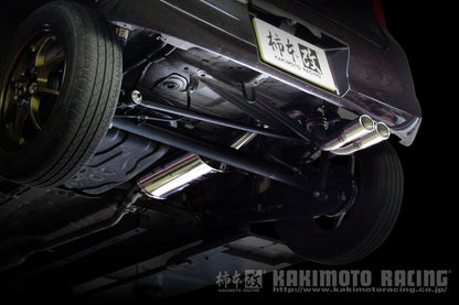 柿本改 KRnoble Ellisse ブラックダイヤ フレアカスタムスタイル DAA-MJ44S 2015/9〜2017/3 【S52332C】 マフラー カキモト カキモト KRノーブルエリッセ ブラックダイヤ