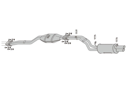 FUJITSUBO legalis Legalis R（保安基準） フェアレディZ S30・HS30 S44.11〜S50.9（1969.11〜1975.9） 【750-15411】 マフラー フジツボ レガリスR