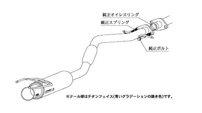 柿本改 Regu.06 & R アルテッツァ TA-GXE10 2001/5〜2005/7 【T21344】 マフラー カキモト カキモト レグ06 & R