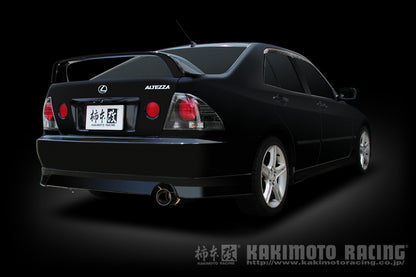 柿本改 HYPER FULLMEGA N1+ Rev. アルテッツァ GF GH-SXE10 1998/10〜2005/7 【T31344】 マフラー カキモト カキモト ハイパーフルメガN1プラス レブ