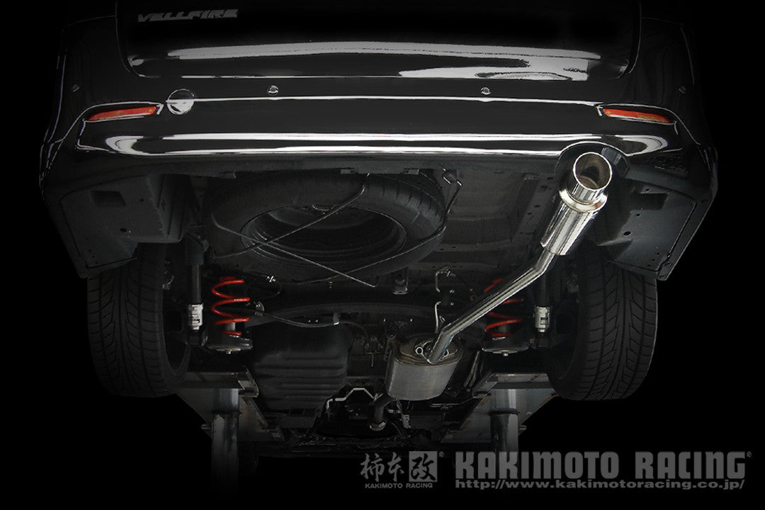 柿本改 hyper GTbox Rev. ヴェルファイア (エアロバンパーグレード) DBA-ANH20W 2008/5〜2010/3 【T413109】 マフラー カキモト ハイパーGTボックス レブ