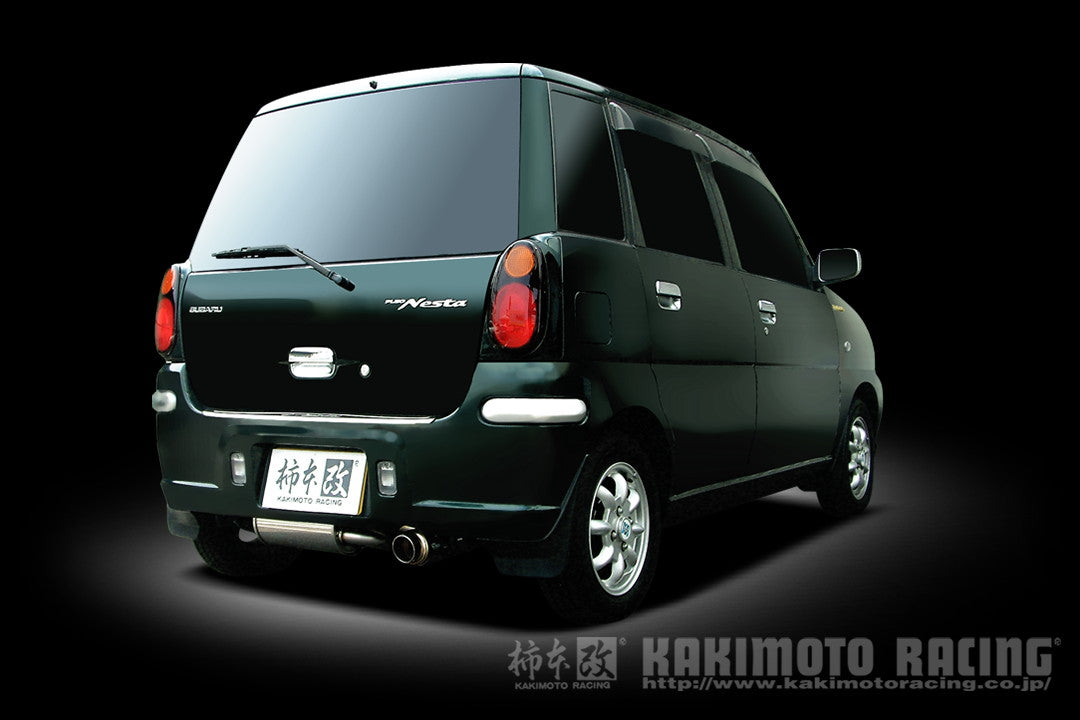 柿本改 hyper GTbox Rev. プレオ GF TA-RA1 1998/10〜2004/1 【B41312】 マフラー カキモト カキモト ハイパーGTボックス レブ