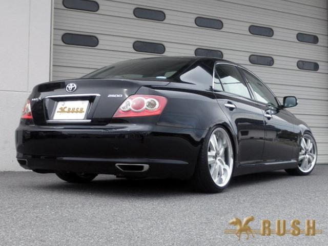 RUSH SEDAN CLASS マークX GRX120 GRX121 H16〜H21 車高調キット 1台分セット