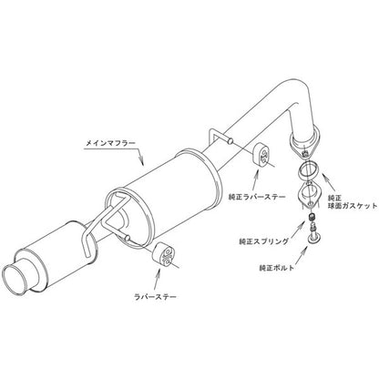HKS silent Hi-Power ヴィッツ ハイブリッド GRスポーツ NHP130 17/09-20/03 【32016-AT024】 マフラー silent Hi-Power エッチケーエス サイレントハイパワー