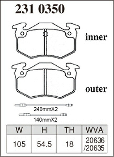 DIXCEL ブレーキパッド Zタイプ CITROEN BX XBDK/XBDFS 1987〜1993 フロント左右セット 2310350