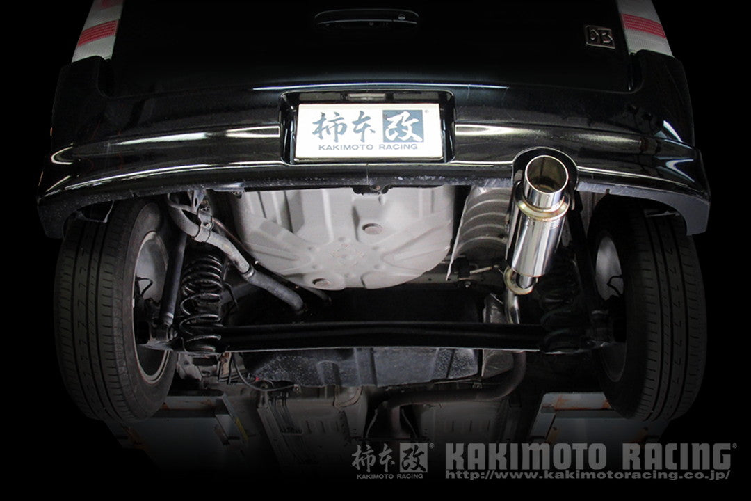 柿本改 hyper GTbox Rev. ファンカーゴ GH TA UA CBA-NCP20 1999/8〜2005/9 【T41351】 マフラー カキモト カキモト ハイパーGTボックス レブ