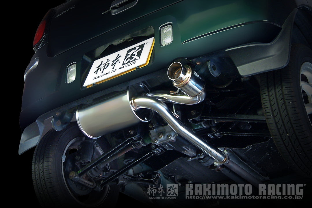 柿本改 hyper GTbox Rev. プレオ TA-RA1 2000/10〜2007/6 【B41312】 マフラー カキモト カキモト ハイパーGTボックス レブ