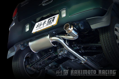 柿本改 hyper GTbox Rev. プレオ TA-RA1 2000/10〜2007/6 【B41312】 マフラー カキモト カキモト ハイパーGTボックス レブ