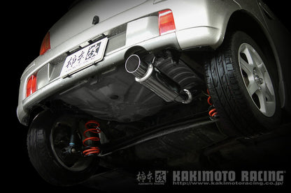 柿本改 hyper GTbox Rev. ヴィッツ TA UA CBA-NCP10 2000/10〜2005/2 【T41358】 マフラー カキモト カキモト ハイパーGTボックス レブ