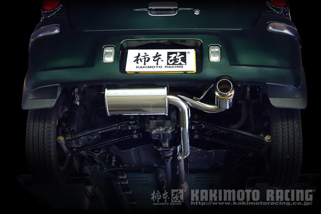 柿本改 hyper GTbox Rev. プレオ TA-RA2 2000/10〜2007/6 【B41312】 マフラー カキモト カキモト ハイパーGTボックス レブ