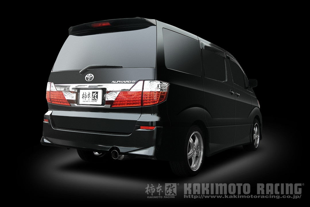 柿本改 hyper GTbox Rev. アルファード (エアロバンパーグレード) UA CBA DBA-ANH15W 2002/5〜2008/5 【T41364】 マフラー カキモト ハイパーGTボックス レブ