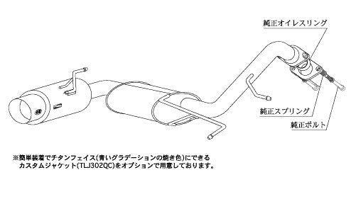 柿本改 hyper GTbox Rev. カローラランクス TA-ZZE123 2001/1〜2006/9 【T41366】 マフラー カキモト カキモト ハイパーGTボックス レブ