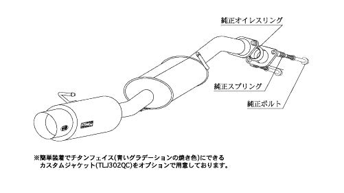 柿本改 hyper GTbox Rev. アイシス CBA DBA-ANM10G 2004/9〜2009/9 【T41374】 マフラー カキモト カキモト ハイパーGTボックス レブ