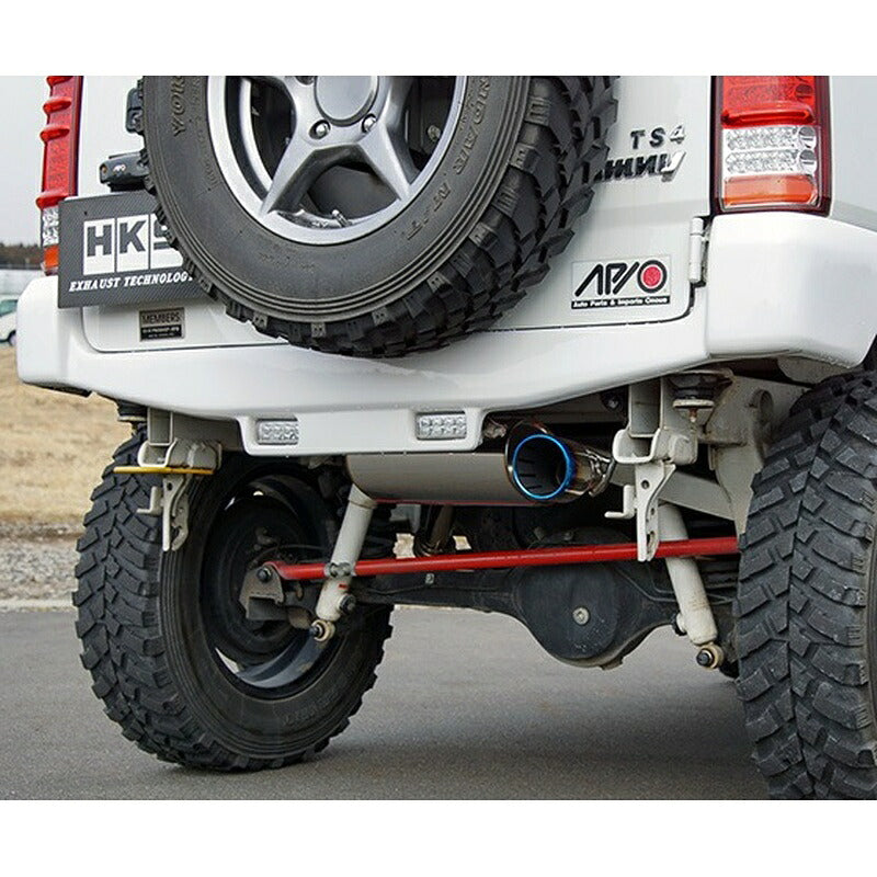 HKS Super Turbo Muffler ジムニー JB23W 98/10-18/06 【31029-AS002】 マフラー Super Turbo Muffler エッチケーエス スーパーターボマフラー