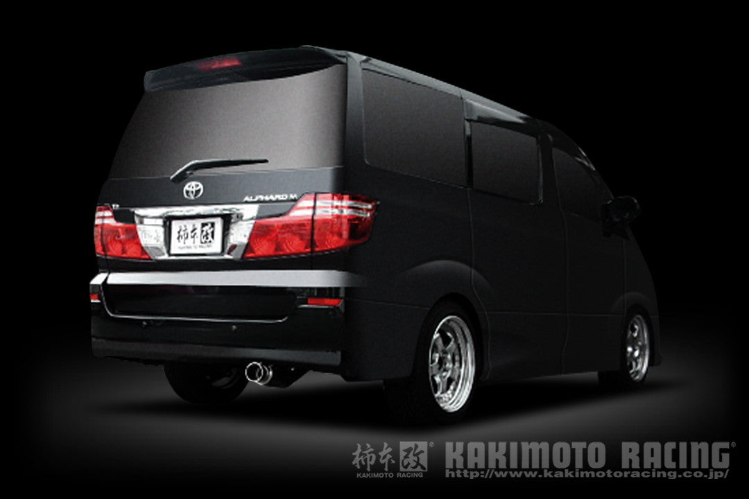 柿本改 GTbox 06&S アルファード (ノーマルバンパーグレード) UA CBA DBA-ANH10W 2002/5〜2008/5 【T42363】 マフラー カキモト カキモト GTボックス 06&S