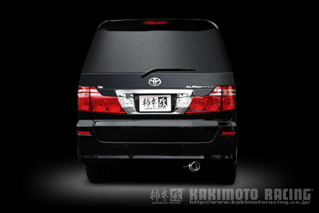 柿本改 GTbox 06&S アルファード (ノーマルバンパーグレード) UA CBA DBA-ANH10W 2002/5〜2008/5 【T42363】 マフラー カキモト カキモト GTボックス 06&S