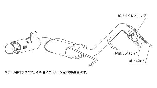 柿本改 GTbox 06&S カローラランクス TA-ZZE123 2001/1〜2006/9 【T42366】 マフラー カキモト カキモト GTボックス 06&S