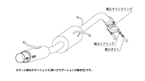 柿本改 GTbox 06&S ウィッシュ UA CBA DBA-ANE10G 2003/4〜2009/4 【T42367】 マフラー カキモト カキモト GTボックス 06&S