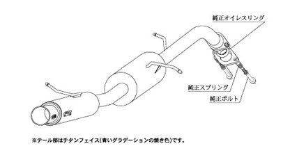柿本改 GTbox 06&S ウィッシュ UA CBA DBA-ANE10G 2003/4〜2009/4 【T42367】 マフラー カキモト カキモト GTボックス 06&S