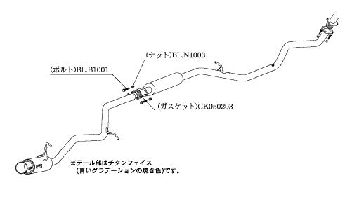 柿本改 GTbox 06&S デックス DBA CBA-M401F 2008/11〜2012/11 【B44339】 マフラー カキモト カキモト GTボックス 06&S