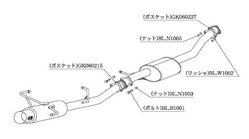 柿本改 HYPER FULLMEGA N1+Rev. ニッサン シルビア E-S14/E-CS14 1993/10〜1999/01 N31333