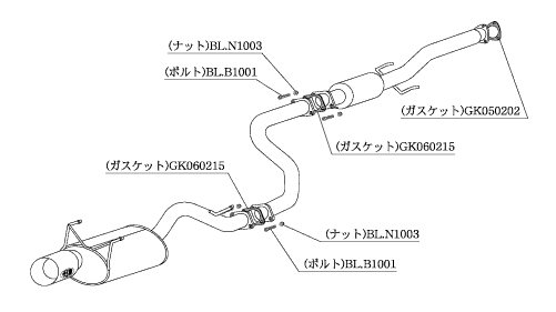 柿本改 Kakimoto.R ホンダ インテグラセダン E-DB8 1993/05〜1999/07 HS306