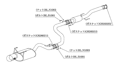 柿本改 Kakimoto.R ホンダ インテグラセダン E-DB8 1993/05〜1999/07 HS306