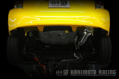 柿本改 GTbox 06&S アクア DAA-NHP10 '12 8_M C前 2011/12〜2012/8 【T443116】 マフラー カキモト カキモト GTボックス 06&S