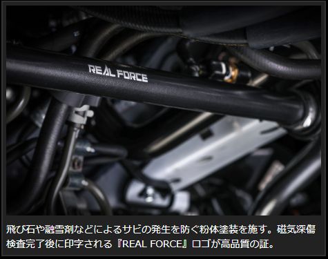 Genb REAL FORCE チューンドスタビライザー トヨタ ハイエース TRH200/KDH200/GDH200系 SSR11H