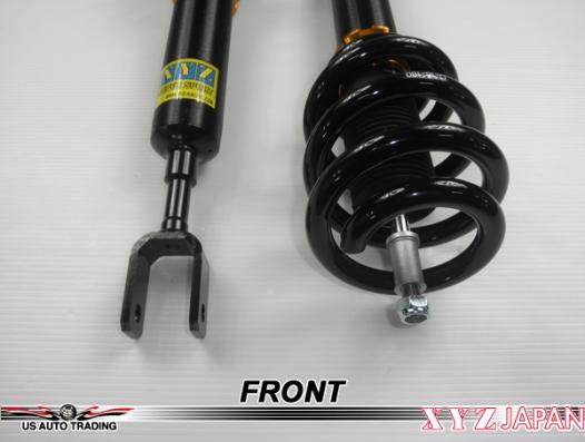 XYZ SSタイプ車高調 AUDI A4 セダン クワトロ B6 GF-8EASNF/GH-8EASNF/GF-8EAMBF/GH-8EAMBF 2001〜2004 SS-AU16