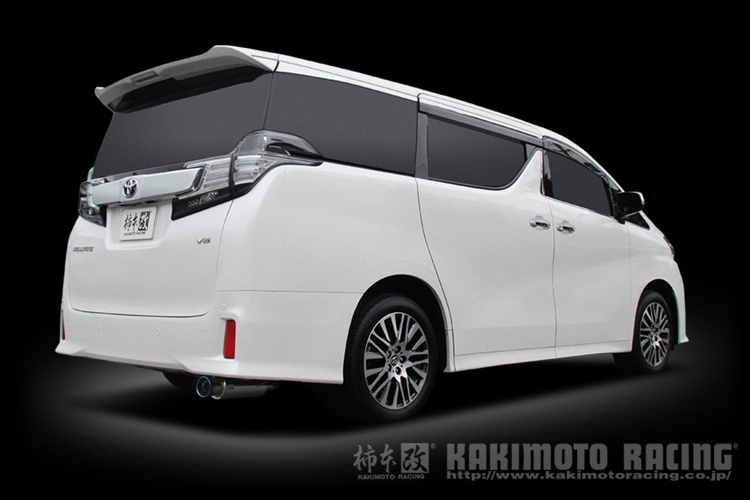 柿本改 GTbox 06&S リアピースのみ ヴェルファイア (エアロバンパーグレード) DBA-GGH30W 2015/1〜2020/1 【T443137】 マフラー カキモト GTボックス 06&S リアピースのみ