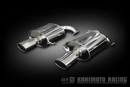 柿本改 KRnoble Ellisse クリスタルAB レガシィツーリングワゴン UA CBA DBA-BPE 2003/9〜2009/5 【B51314B】 マフラー カキモト カキモト KRノーブルエリッセ クリスタルAB