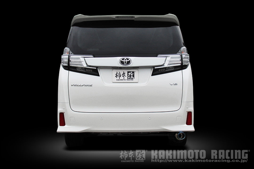 柿本改 GTbox 06&S センターパイプ付 ヴェルファイア (エアロバンパーグレード) GGH35W 2015/1〜2020/1 【T443137S】 マフラー カキモト GTボックス 06&S センターパイプ付
