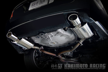 柿本改 KRnoble Ellisse ブラックダイヤ レガシィツーリングワゴン TA ABA-BP5 2003/5〜2009/5 【B51314C】 マフラー カキモト カキモト KRノーブルエリッセ ブラックダイヤ