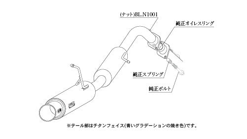 柿本改 GTbox 06&S シエンタ ハイブリッド DAA 6AA-NHP170G 2015/7〜2022/8 【T443141】 マフラー カキモト カキモト GTボックス 06&S