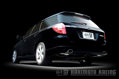 柿本改 KRnoble Ellisse クリスタル レガシィツーリングワゴン DBA-BP9 2007/11〜2009/5 【B51314A】 マフラー カキモト カキモト KRノーブルエリッセ クリスタル