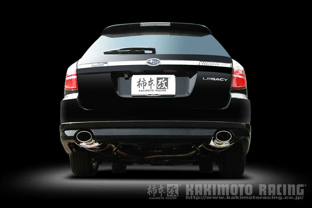柿本改 KRnoble Ellisse ブラックダイヤ レガシィツーリングワゴン TA ABA-BP5 2003/5〜2009/5 【B51314C】 マフラー カキモト カキモト KRノーブルエリッセ ブラックダイヤ