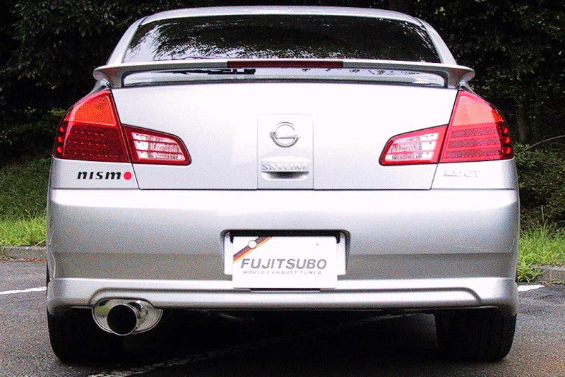 FUJITSUBO legalis Legalis R ＋BGテールオプション スカイライン GH-V35 H13.6〜H16.11（2001.6〜2004.11） 【770-15211×1＋BG-OP×1】 マフラー フジツボ レガリスR＋BGテールOP