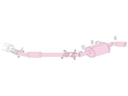FUJITSUBO legalis Legalis R エクストレイル GH-PNT30 H13.2〜H19.8（2001.2〜2007.8） 【770-18012】 マフラー フジツボ レガリスR