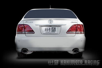 柿本改 KRnoble Ellisse ブラックダイヤ クラウン UA CBA-GRS182 2003/12〜2004/8 【T51389C】 マフラー カキモト カキモト KRノーブルエリッセ ブラックダイヤ