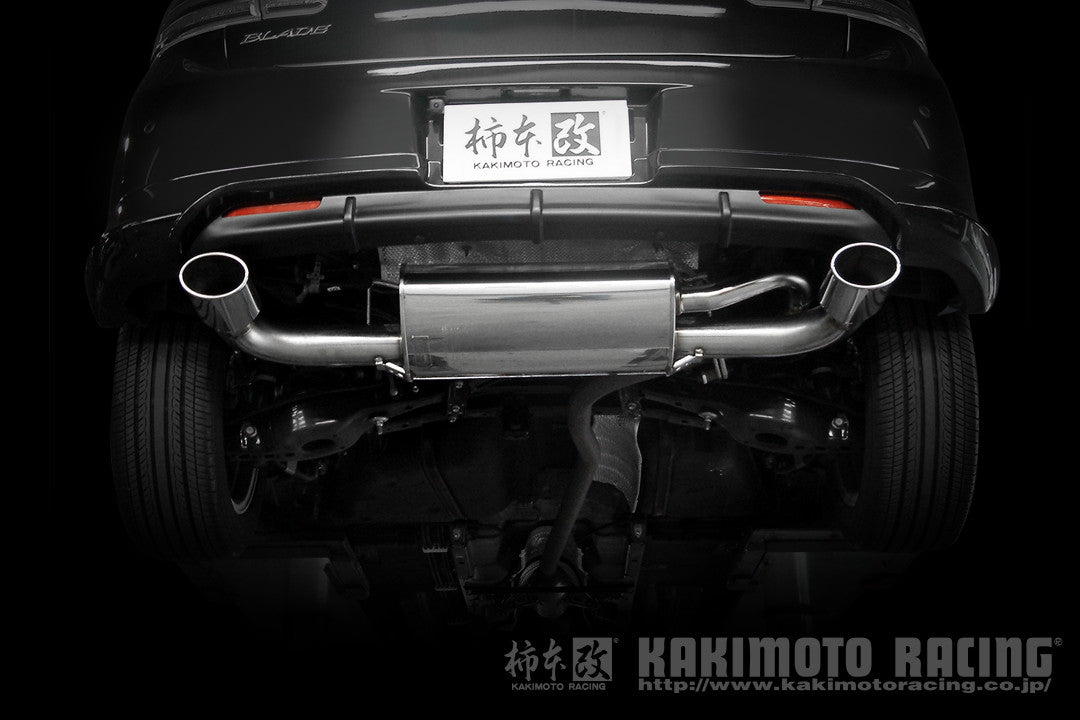柿本改 KRnoble Ellisse ブラックダイヤ ブレイド DBA-AZE156H 2006/12〜2010/3 【T51395C】 マフラー カキモト カキモト KRノーブルエリッセ ブラックダイヤ