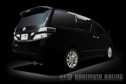 柿本改 KRnoble Ellisse クリスタルAB ヴェルファイア (エアロバンパーグレード) ANH25W 2010/4〜2015/1 【T523109B】 マフラー カキモト KRノーブルエリッセ クリスタルAB