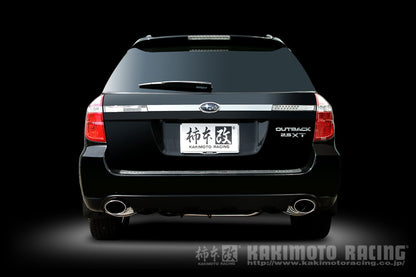 柿本改 KRnoble Ellisse ブラックダイヤ アウトバック CBA-BPH 2008/5〜2009/5 【B51327C】 マフラー カキモト カキモト KRノーブルエリッセ ブラックダイヤ
