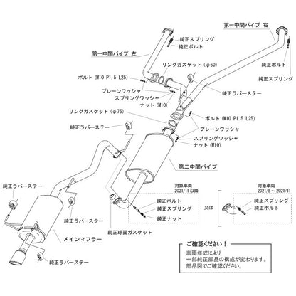 HKS LEGAMAX TRAILMASTER ランドクルーザー VJA300W 21/08- 【31021-AT010】 マフラー LEGAMAX TRAILMASTER エッチケーエス リーガマックス トレイルマスター