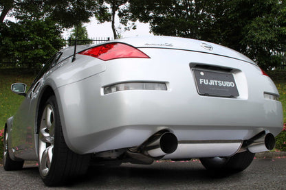 FUJITSUBO legalis Legalis R ＋BGテールオプション左右 フェアレディZ CBA-Z33 H17.9〜H19.1（2005.9〜2007.1） 【790-15472×1＋BG-OP2×1】 マフラー フジツボ レガリスR＋BGテールOP左右