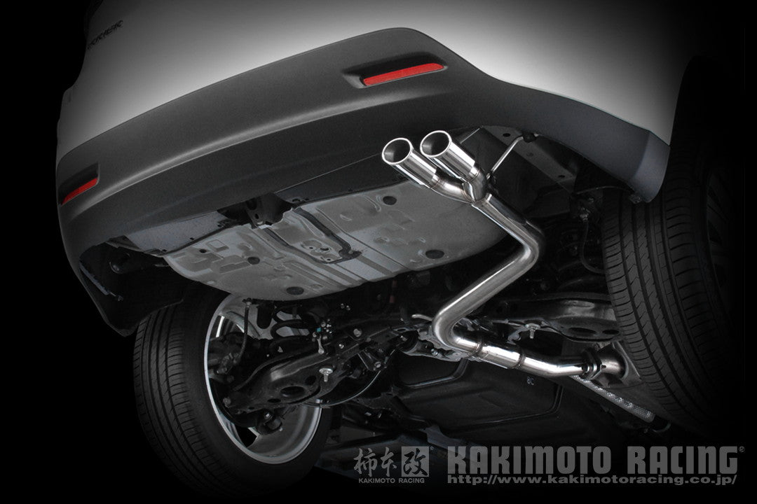 柿本改 KRnoble Ellisse ブラックダイヤ ハリアー DBA-ZSU65W 2013/12〜2017/6 【T523126C】 マフラー カキモト カキモト KRノーブルエリッセ ブラックダイヤ